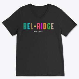 Bel-ridge Missouri Color Pop Soft Lightweight V-Neck