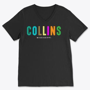Collins Mississippi Color Pop Soft Lightweight V-Neck