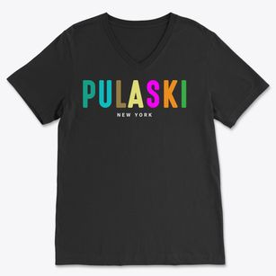 Pulaski New York Color Pop Soft Lightweight V-Neck