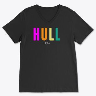 Hull Iowa Color Pop Soft Lightweight V-Neck