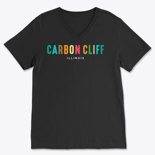 Carbon Cliff Illinois Color Pop Soft Lightweight V-Neck