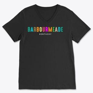 Barbourmeade Kentucky Color Pop Soft Lightweight V-Neck