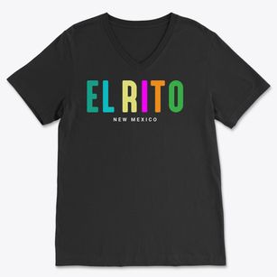 El Rito New Mexico Color Pop Soft Lightweight V-Neck