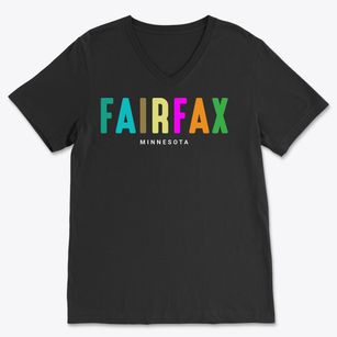 Fairfax Minnesota Color Pop Soft Lightweight V-Neck