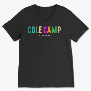 Cole Camp Missouri Color Pop Soft Lightweight V-Neck