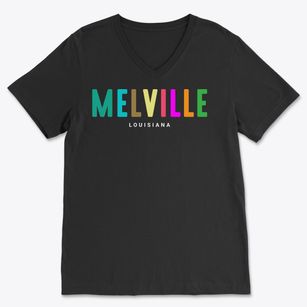 Melville Louisiana Color Pop Soft Lightweight V-Neck