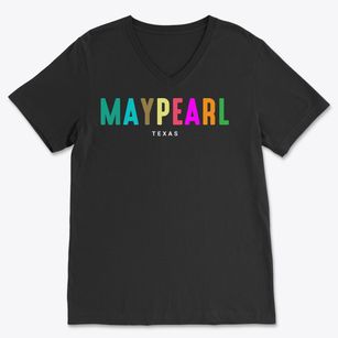 Maypearl Texas Color Pop Soft Lightweight V-Neck
