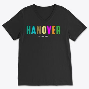 Hanover Illinois Color Pop Soft Lightweight V-Neck