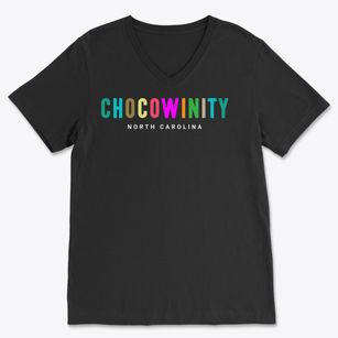 Chocowinity North Carolina Color Pop Soft Lightweight V-Neck