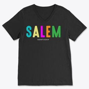 Salem Kentucky Color Pop Soft Lightweight V-Neck