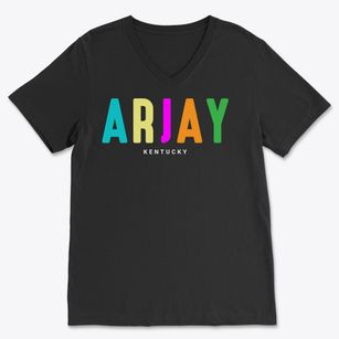 Arjay Kentucky Color Pop Soft Lightweight V-Neck