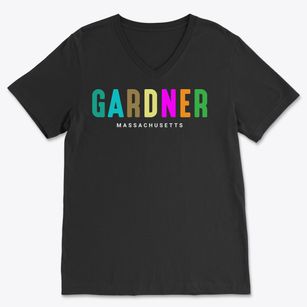 Gardner Massachusetts Color Pop Soft Lightweight V-Neck