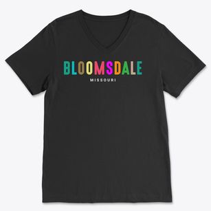 Bloomsdale Missouri Color Pop Soft Lightweight V-Neck