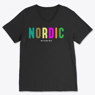 Nordic Wyoming Color Pop Soft Lightweight V-Neck