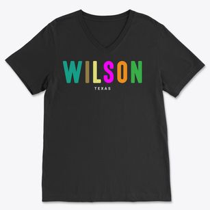 Wilson Texas Color Pop Soft Lightweight V-Neck