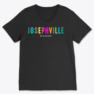 Josephville Missouri Color Pop Soft Lightweight V-Neck