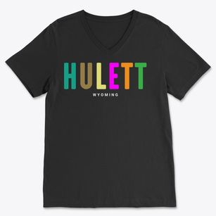 Hulett Wyoming Color Pop Soft Lightweight V-Neck
