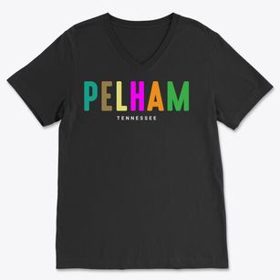 Pelham Tennessee Color Pop Soft Lightweight V-Neck