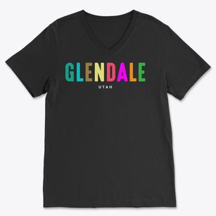 Glendale Utah Color Pop Soft Lightweight V-Neck