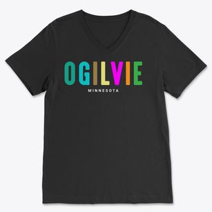 Ogilvie Minnesota Color Pop Soft Lightweight V-Neck