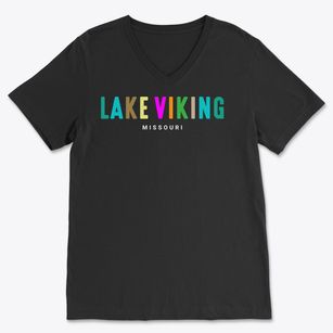 Lake Viking Missouri Color Pop Soft Lightweight V-Neck