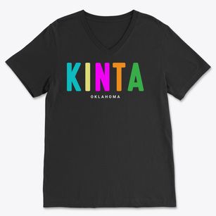 Kinta Oklahoma Color Pop Soft Lightweight V-Neck