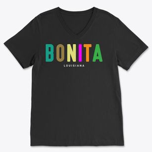 Bonita Louisiana Color Pop Soft Lightweight V-Neck