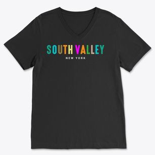 South Valley New York Color Pop Soft Lightweight V-Neck
