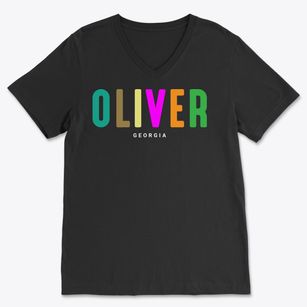Oliver Georgia Color Pop Soft Lightweight V-Neck