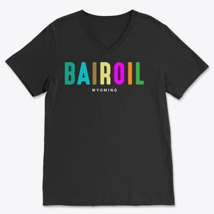 Bairoil Wyoming Color Pop Soft Lightweight V-Neck