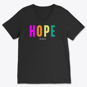 Hope Idaho Color Pop Soft Lightweight V-Neck