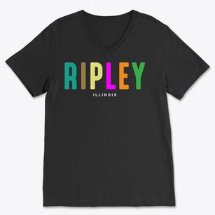 Ripley Illinois Color Pop Soft Lightweight V-Neck