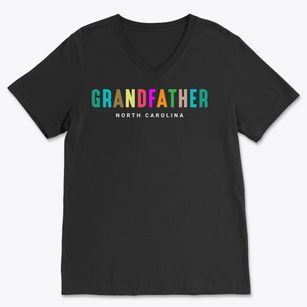 Grandfather North Carolina Color Pop Soft Lightweight V-Neck