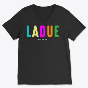 Ladue Missouri Color Pop Soft Lightweight V-Neck