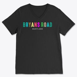 Bryans Road Maryland Color Pop Soft Lightweight V-Neck