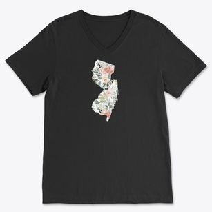  New Jersey Spring Dream Soft Lightweight V-Neck