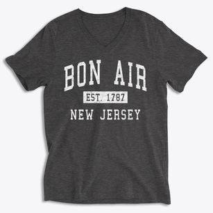 Bon Air New Jersey Classic Established Soft Lightweight V-Neck