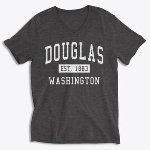 Douglas Washington Classic Established Soft Lightweight V-Neck