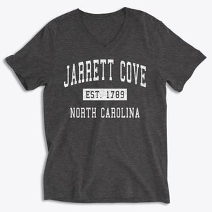 Jarrett Cove North Carolina Classic Established Soft Lightweight V-Neck