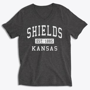 Shields Kansas Classic Established Soft Lightweight V-Neck
