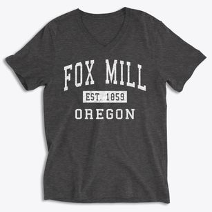 Fox Mill Oregon Classic Established Soft Lightweight V-Neck