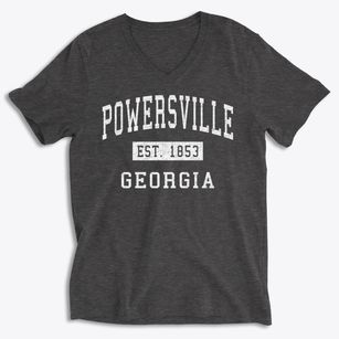 Powersville Georgia Classic Established Soft Lightweight V-Neck