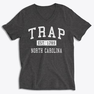Trap North Carolina Classic Established Soft Lightweight V-Neck