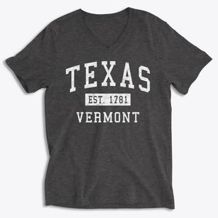 Texas Vermont Classic Established Soft Lightweight V-Neck