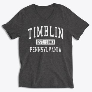 Timblin Pennsylvania Classic Established Soft Lightweight V-Neck