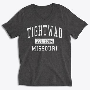 Tightwad Missouri Classic Established Soft Lightweight V-Neck