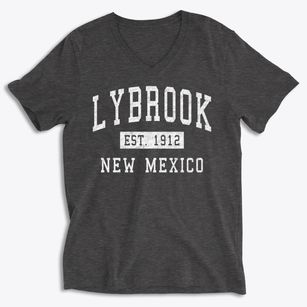 Lybrook New Mexico Classic Established Soft Lightweight V-Neck