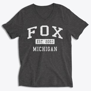 Fox Michigan Classic Established Soft Lightweight V-Neck