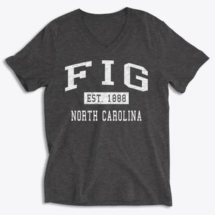 Fig North Carolina Classic Established Soft Lightweight V-Neck