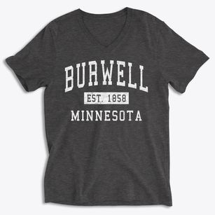 Burwell Minnesota Classic Established Soft Lightweight V-Neck